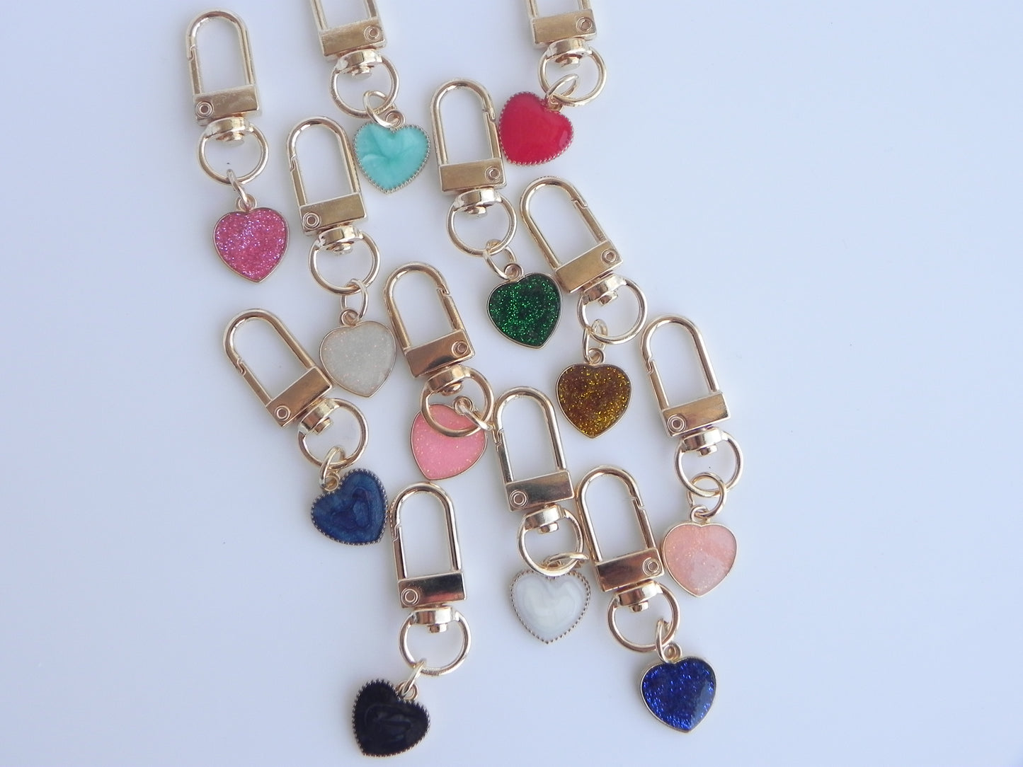 Assorted Heart Keychains (1pc)