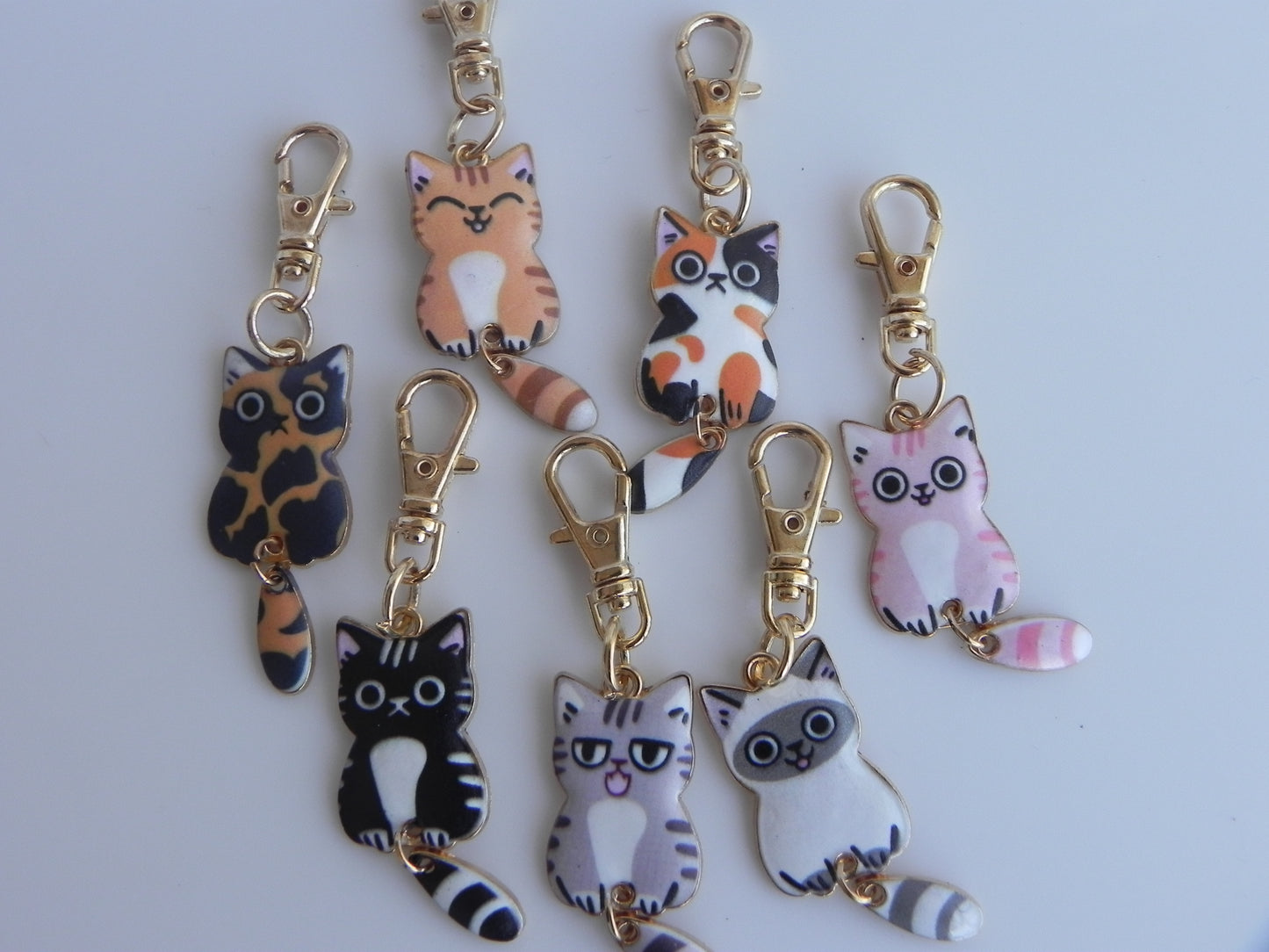 Cat Collection Keychains (1pc)