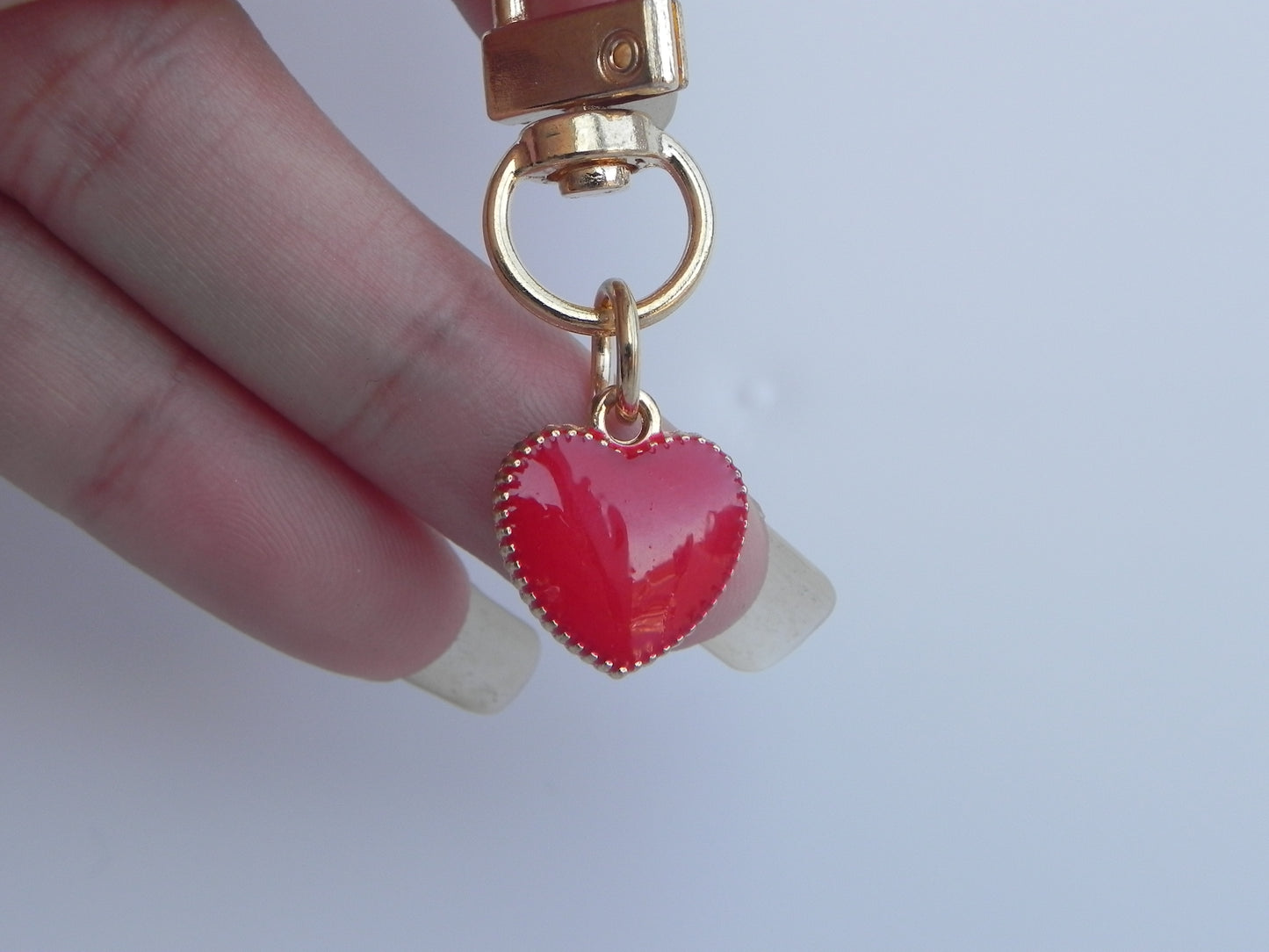 Assorted Heart Keychains (1pc)