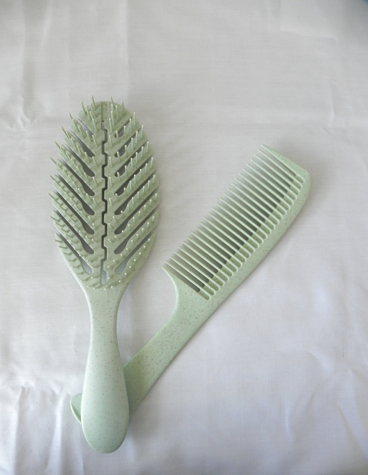 Wheat Straw Hair Brush Set