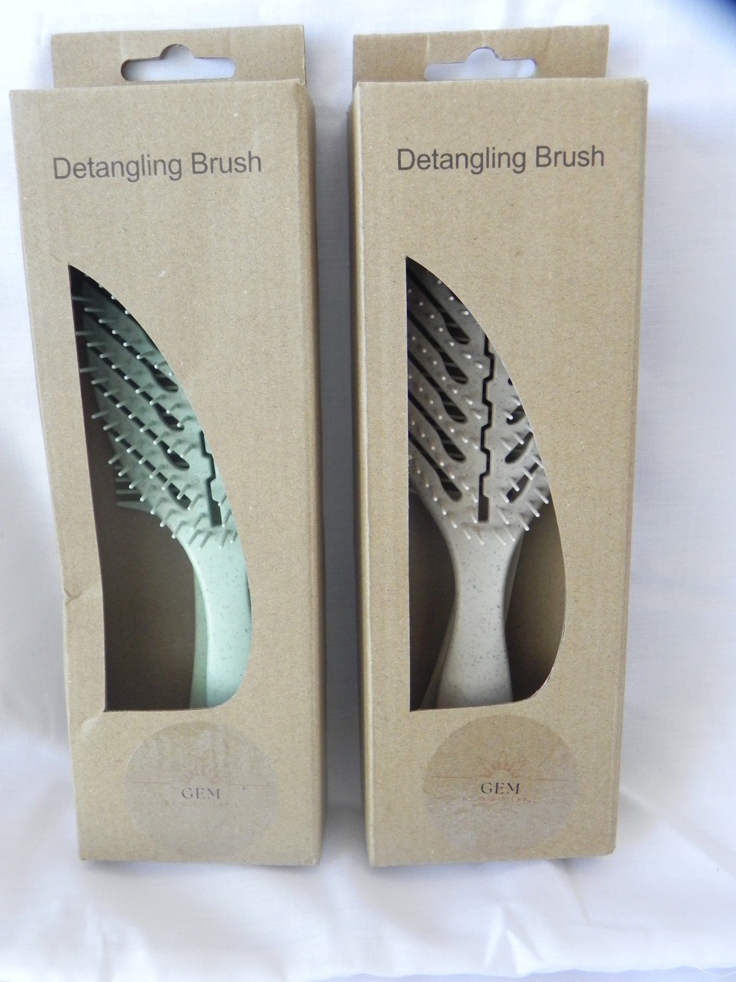 Wheat Straw Hair Brush Set